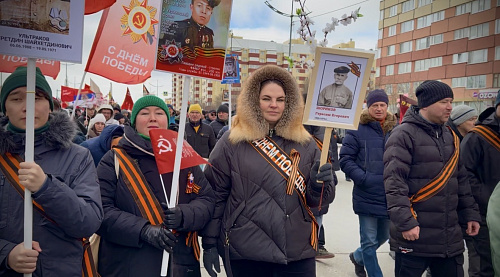 Память в наших сердцах: коллектив ООО «Ачимгаз» отметил 81-ю годовщину Великой Победы